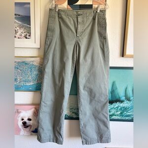 Women’s Casual JCrew Chino Pants - Sage Green